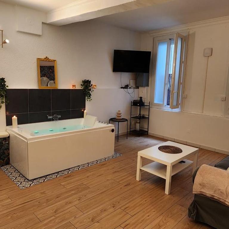 Sérénité au Palais Suite romantique Jacuzzi - Apartment mit 1 Schlafzimmer - 12