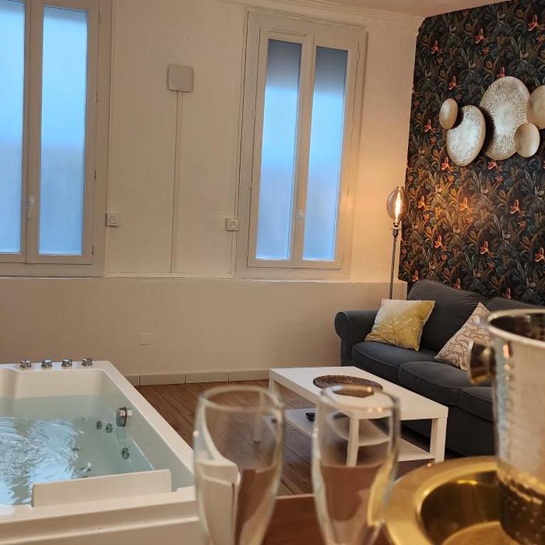 Sérénité au Palais Suite romantique Jacuzzi - Apartment mit 1 Schlafzimmer - 5