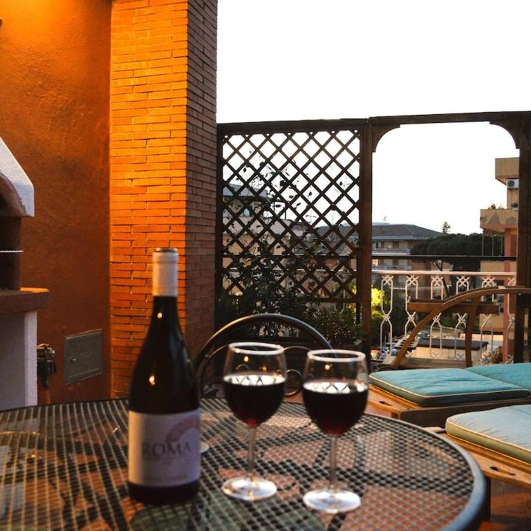 Attico Aurelia Antica - Apartment mit Terrasse - 38
