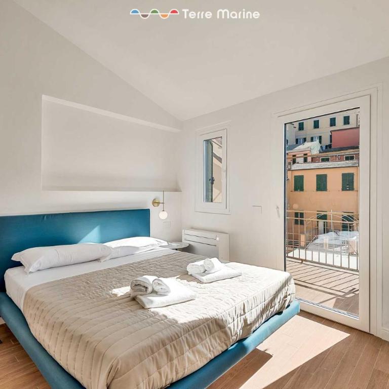 Affittacamere Paradise, Terre Marine - Habitación Doble Deluxe con balcón y vistas al mar - 1