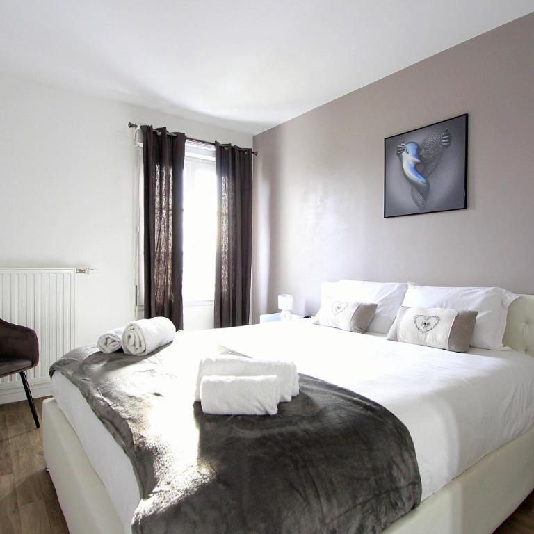 TERA2 - Charme de Disneyland Paris Vallée Village - Apartment mit 3 Schlafzimmern mit Parkblick - 13