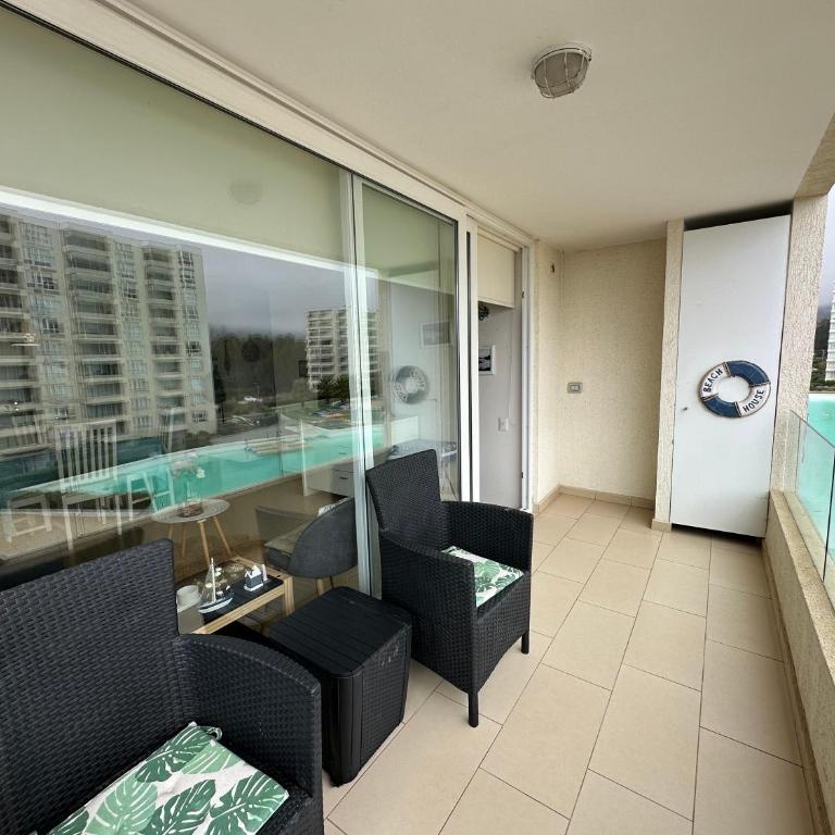 Hermoso Depto Laguna Papudo vista al Mar - Two-Bedroom Apartment - Oceanfront - 26