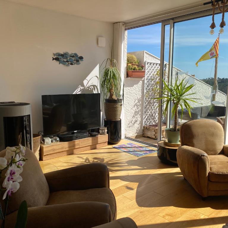 Vue imprenable sur baie de Cannes et Estérel - Casa con 2 Camere da Letto - 13