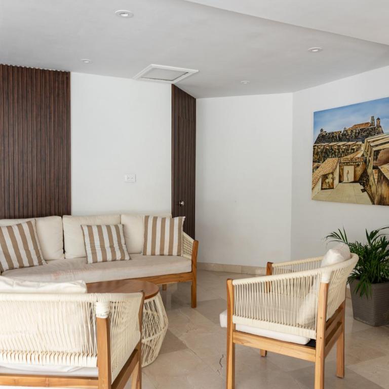 Apartamento en Bocagrande - Piscina, Jacuzzi y Mar - One-Bedroom Apartment - 25