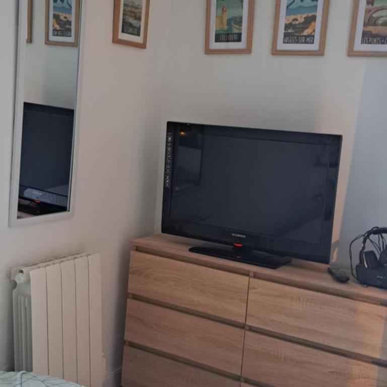 A 50m des cures libre mi septembre joli studio rénové orienté Nord bien ventilé - Appartement 1 Chambre - 44