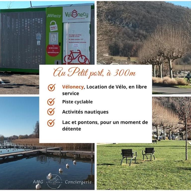 Logement à deux pas du Lac, proche du centre ville - Two-Bedroom House - 23