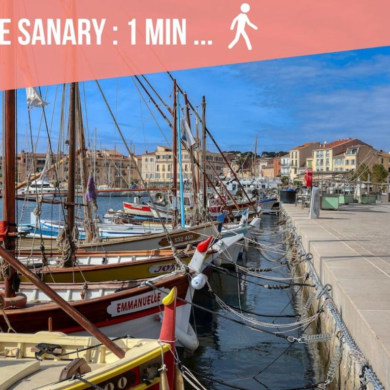 Le Cocon Cavet T3 cœur village Marché & Port - Apartment mit 2 Schlafzimmern - 35