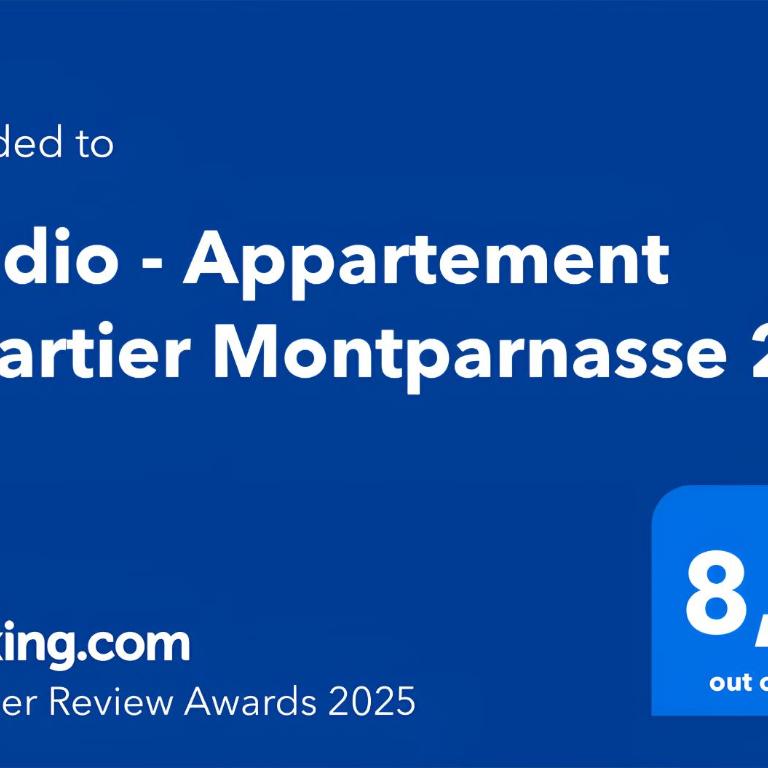 Studio - Appartement Quartier Montparnasse 2 Free Netflix - Studio - 15