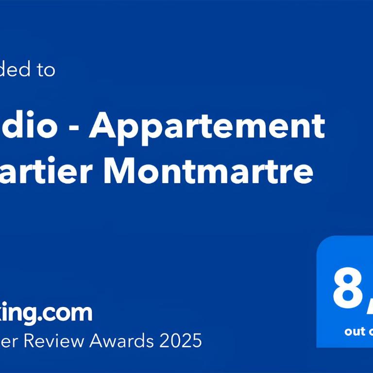 Studio - Appartement Quartier Montmartre Free Netflix - Appartement - 14