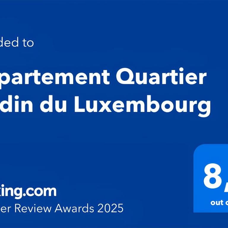 Appartement Quartier Jardin du Luxembourg Free Netflix - Appartement 1 Chambre - 12