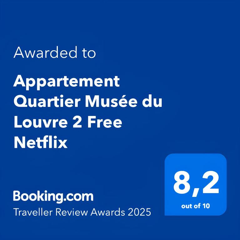 Appartement Quartier Musée du Louvre 2 Free Netflix - Appartement 2 Chambres - 20
