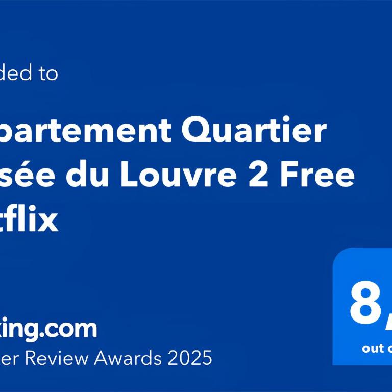 Appartement Quartier Musée du Louvre 2 Free Netflix - Appartement 2 Chambres - 19