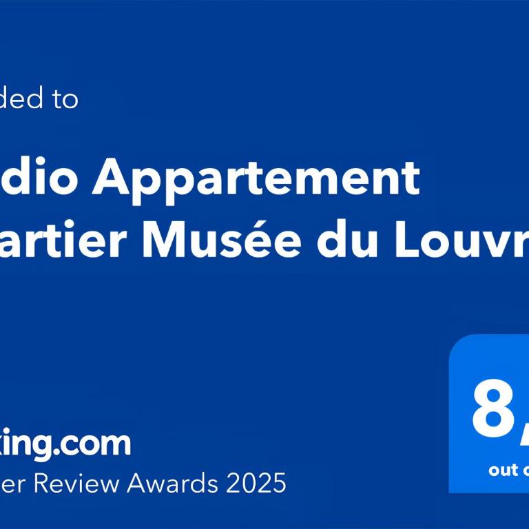Studio Appartement Quartier Musée du Louvre 3 Free Netflix - Studio Standard - 13