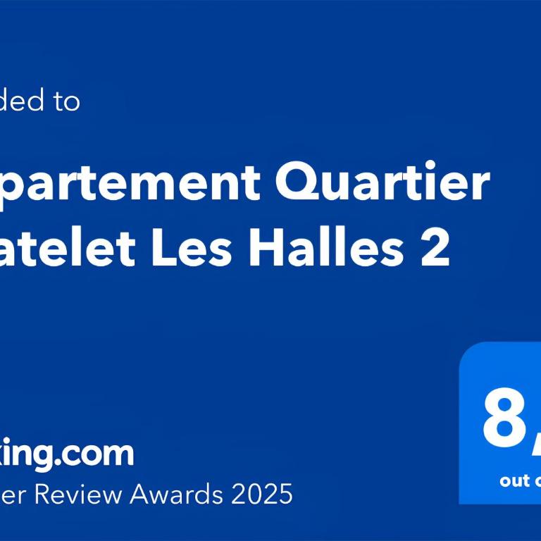 Appartement Quartier Chatelet Les Halles 2 Free Netflix - One-Bedroom Apartment - 16