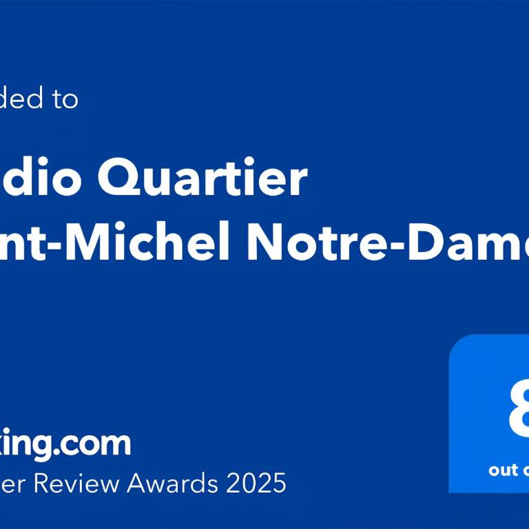 Studio Quartier Saint-Michel Notre-Dame 4 Free Netflix - Studio - 12