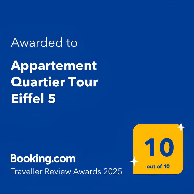 Appartement Quartier Tour Eiffel 5 Free Netflix - Apartamento de 2 dormitorios con vistas a la ciudad - 15