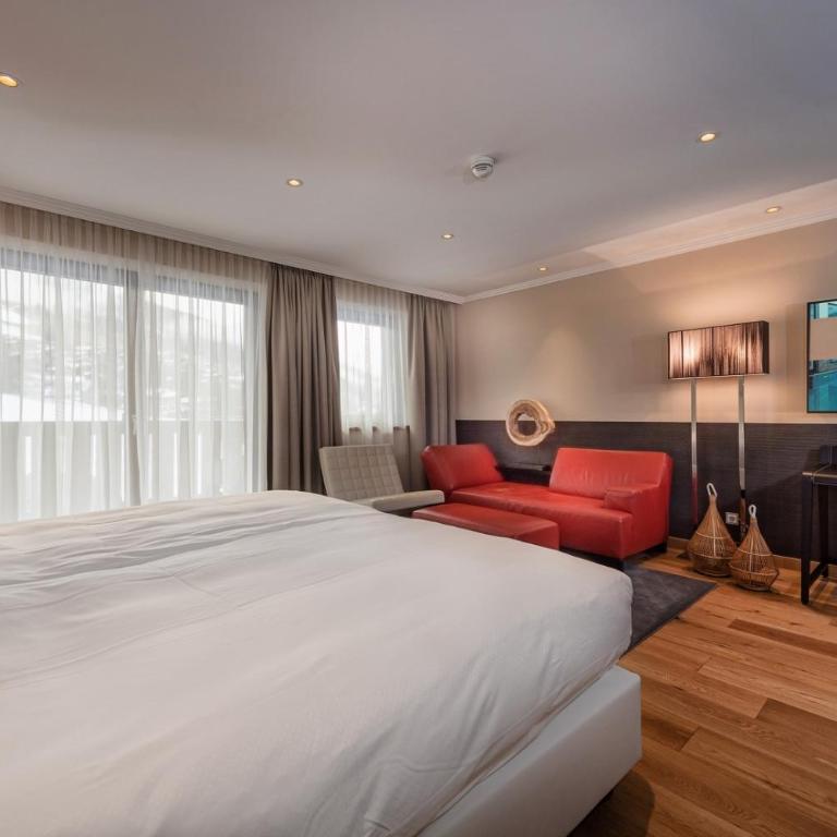 Alpinresort ValSaa - Adults Only - Junior Suite mit Bergblick - 16