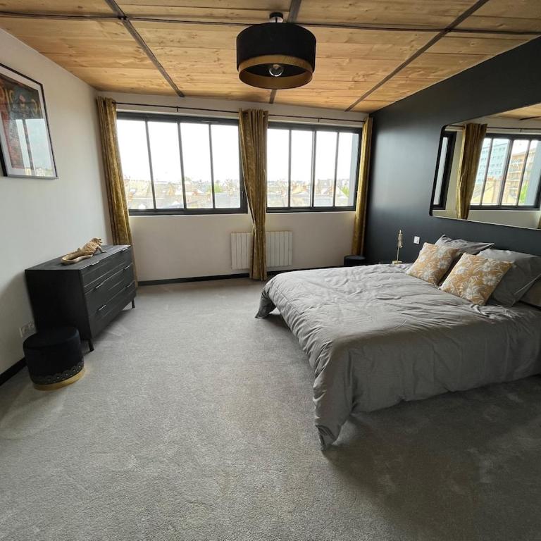 Magnifique LOFT urbain centre,gare,parking privé - Appartement - 15