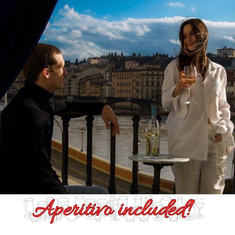 Residenza Vespucci - Camera Luxury Matrimoniale/Doppia con Letti Singoli con Balcone e Vista Fiume - 1