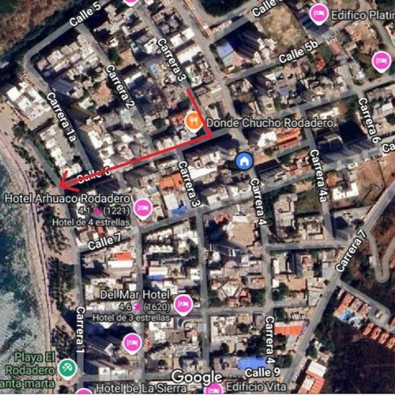 Apartamento en el Rodadero cerca Al mar en un muy buen sector - Apartamento de 2 dormitorios - 9