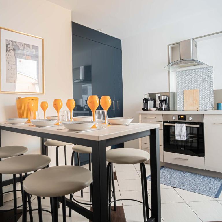 TRIPLEX cathédrale parking gratuit - Apartment mit 2 Schlafzimmern - 5