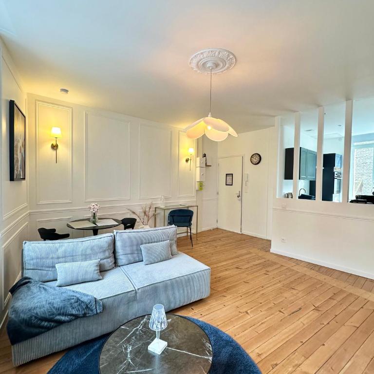 L Amiens Haussmann-Gare-Hortillonnages-Centre-ville-WIFI - Studio - 6