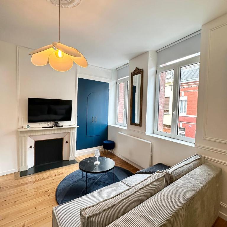 L Amiens Haussmann-Gare-Hortillonnages-Centre-ville-WIFI - Studio - 5