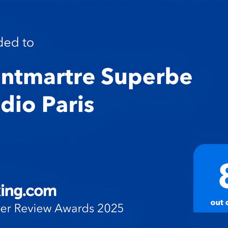 Montmartre Superbe Studio Paris Free Netflix - Estudio - 11