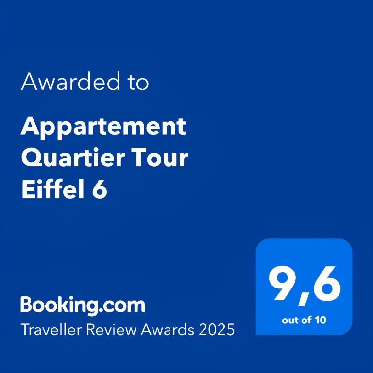 Appartement Quartier Tour Eiffel 6 Free Netflix - Appartement 2 Chambres - 17
