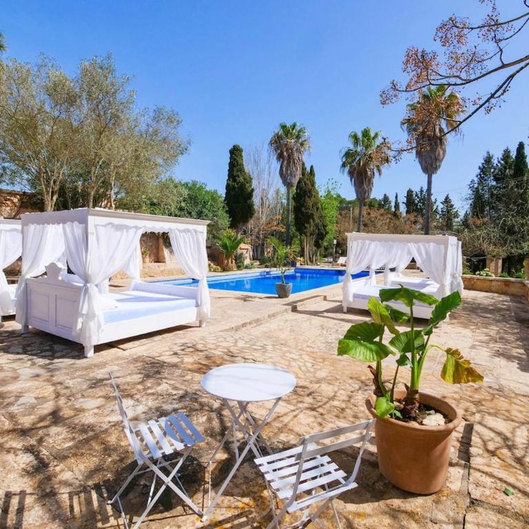 LLORENÇ 2 auf Finca Zenara, AC, Wifi, Terrasse, XXL Pool, Gemeinschaftsküche, Yoga - Apartamento de 1 dormitorio - 30