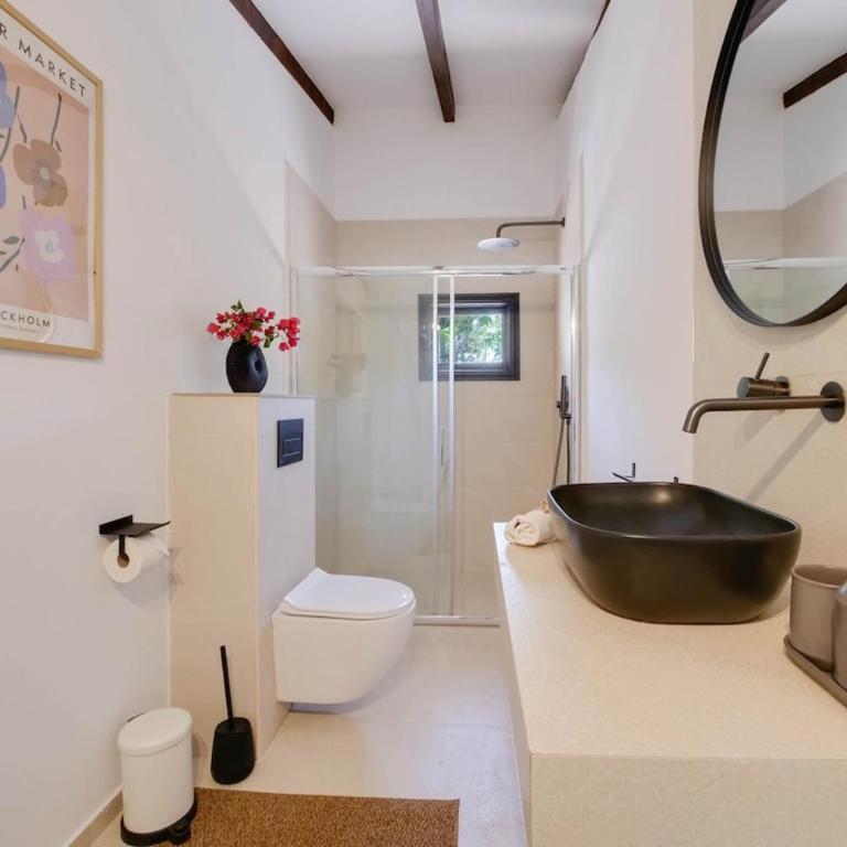 LLORENÇ 2 auf Finca Zenara, AC, Wifi, Terrasse, XXL Pool, Gemeinschaftsküche, Yoga - Apartamento de 1 dormitorio - 33