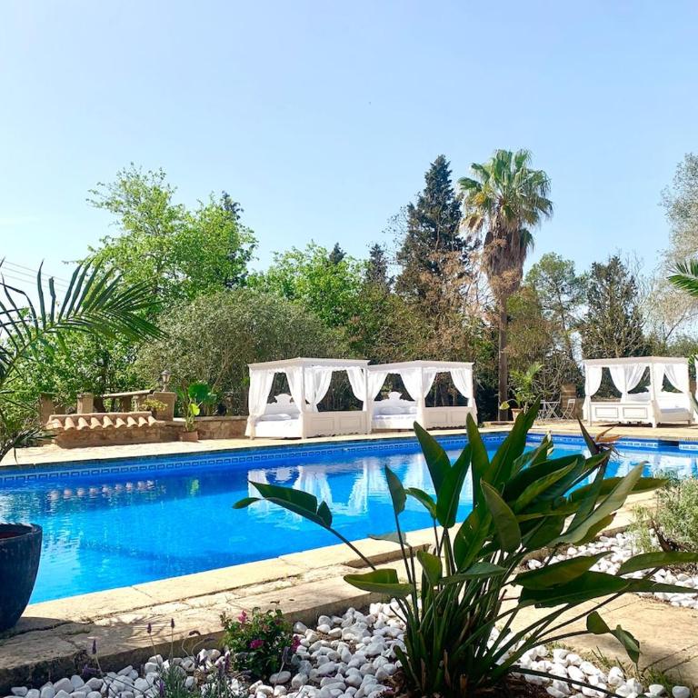 LLORENÇ 2 auf Finca Zenara, AC, Wifi, Terrasse, XXL Pool, Gemeinschaftsküche, Yoga - Apartamento de 1 dormitorio - 36
