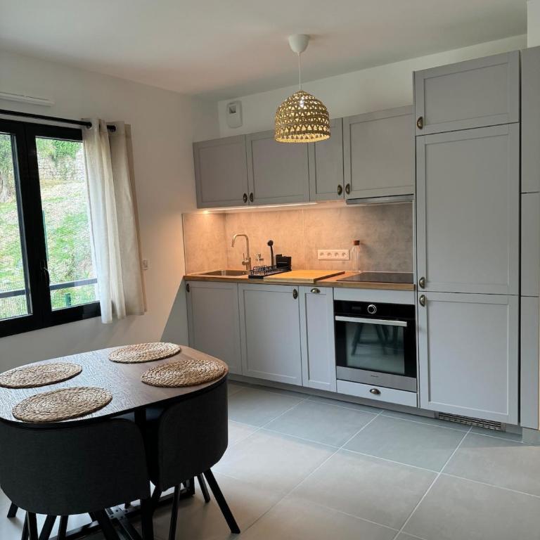 Appartement entre Monaco et Nice Calme et tout équipé - Studio avec Balcon - 5