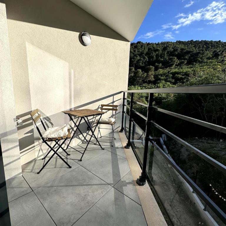 Appartement entre Monaco et Nice Calme et tout équipé - Studio avec Balcon - 16