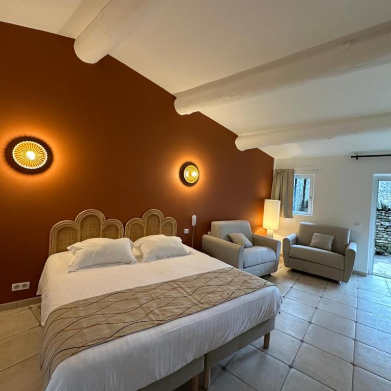 Mas des Romarins, The Originals Relais - Chambre Familiale - 1