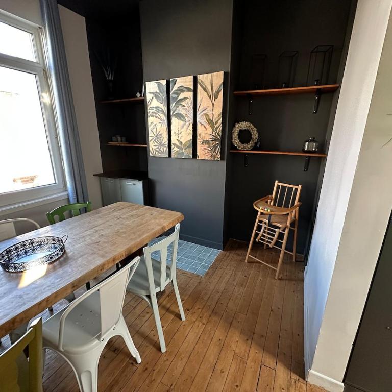 "La Boulangerie" - Triplex familial à 100m de la plage de Berck - Apartment mit 3 Schlafzimmern - 20