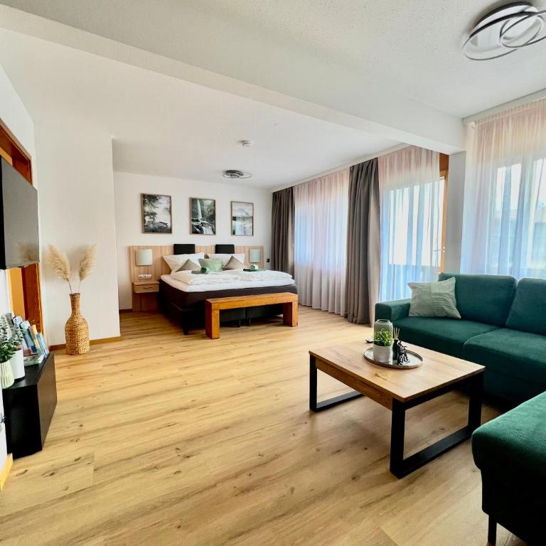 Ferienwohnung Wolkenfrei in Inzell mit Pool und Sauna - Apartment mit 2 Schlafzimmern - 10