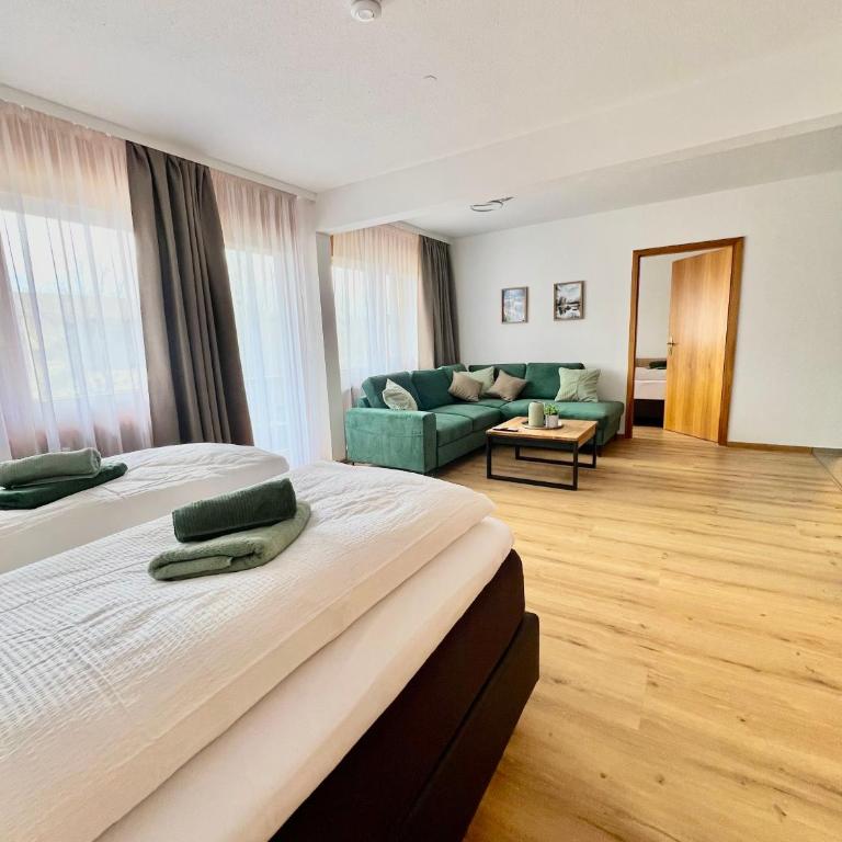 Ferienwohnung Wolkenfrei in Inzell mit Pool und Sauna - Apartment mit 2 Schlafzimmern - 11