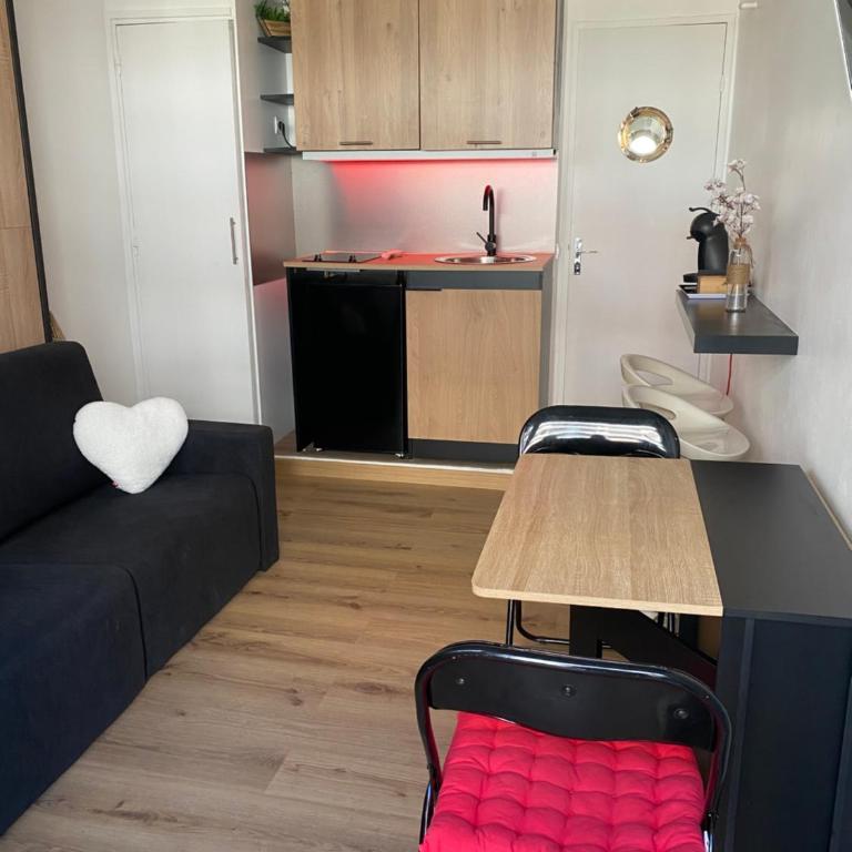 Studio cosy Cannes à 250 m de la plage, pointe Croisette - Appartement 1 Chambre - 5