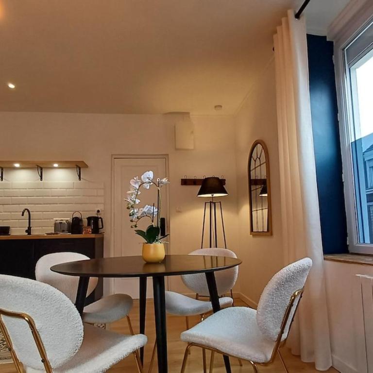CalaisBlack 2-4 personnes Centre Ville - Appartement 1 Chambre - 5