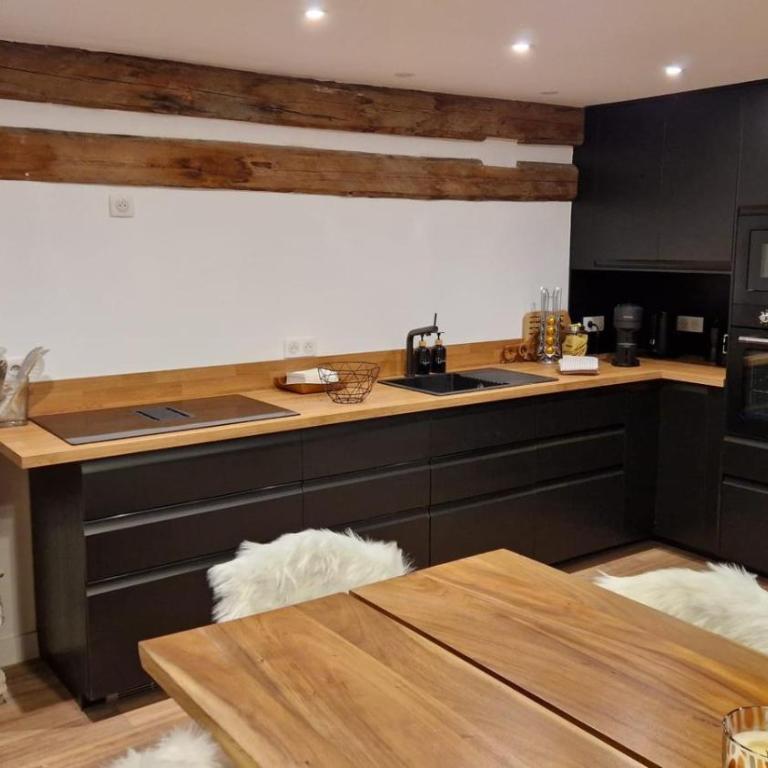 Chalet Serine - St Martin de Belleville - Élégance au coeur des 3 Vallées - Duplex pour 6 - Apartment mit 2 Schlafzimmern - 5