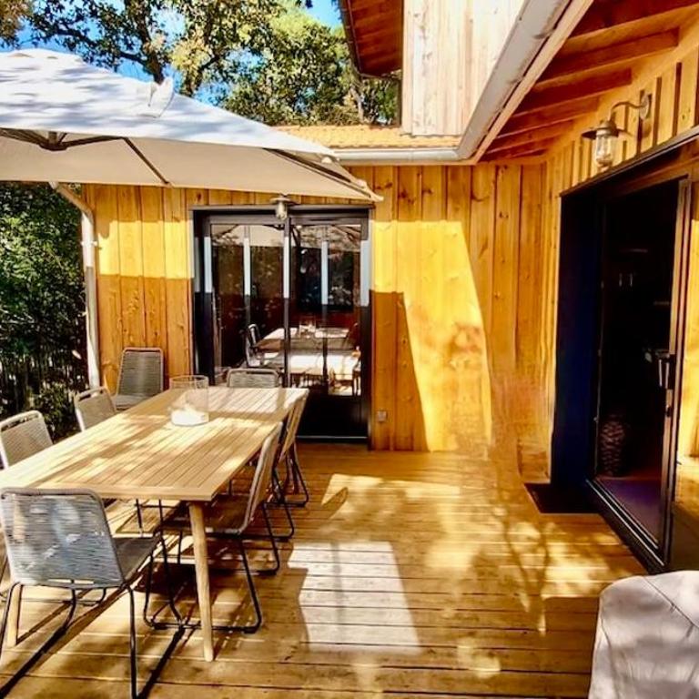 Charmante maison en bois- Lège Cap ferret - Maison de Vacances 3 Chambres - 2