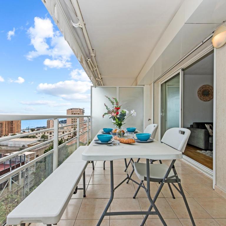 VILLA FLORENTINE III - Somptueux deux pièces MONACO - Vue mer - Parking - Appartement 1 Chambre - 4
