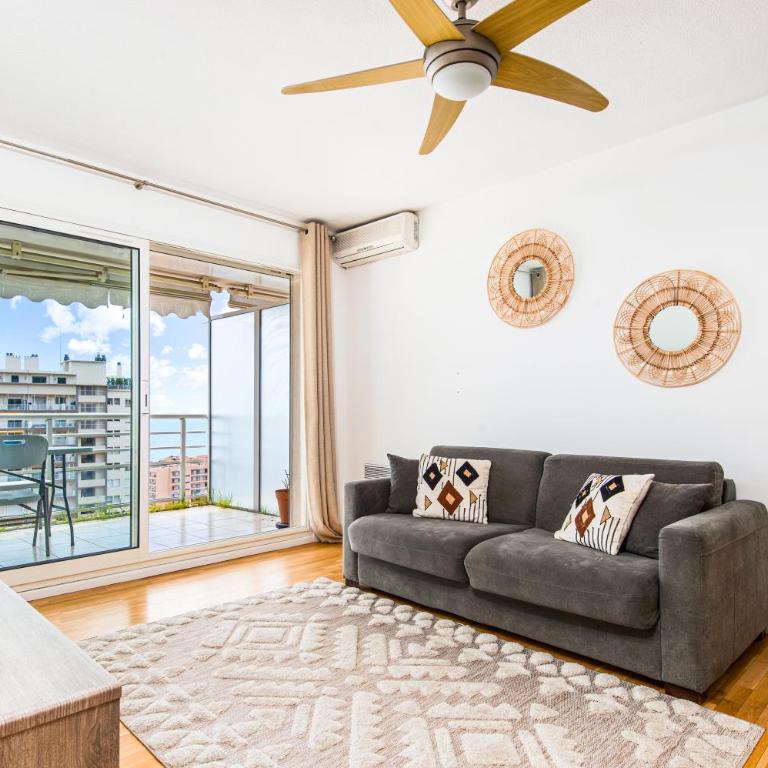 VILLA FLORENTINE III - Somptueux deux pièces MONACO - Vue mer - Parking - Appartement 1 Chambre - 26