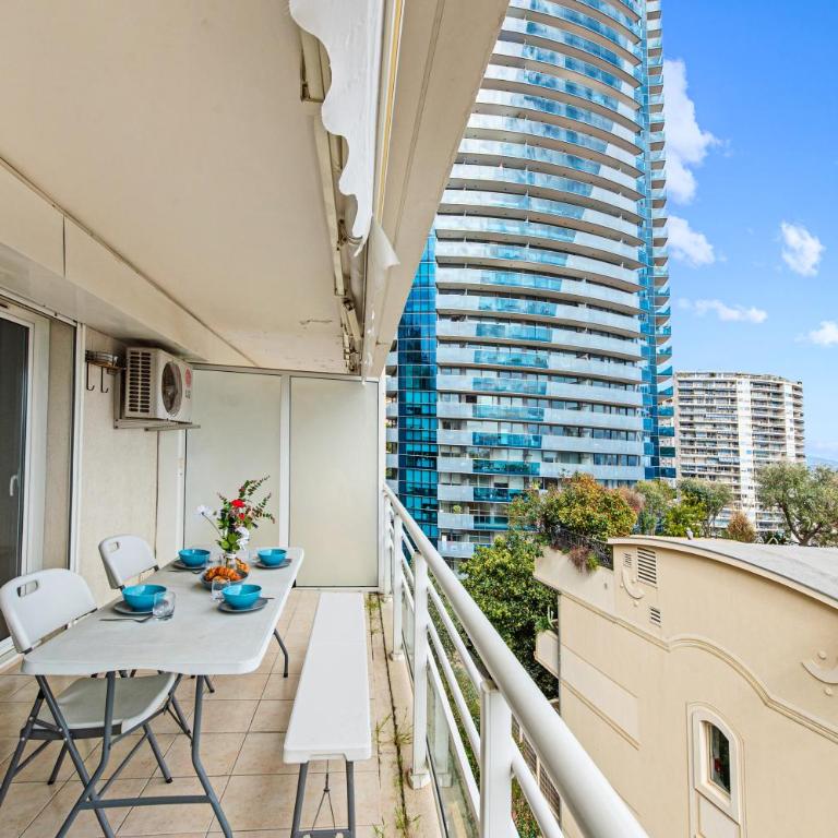 VILLA FLORENTINE III - Somptueux deux pièces MONACO - Vue mer - Parking - Appartement 1 Chambre - 12