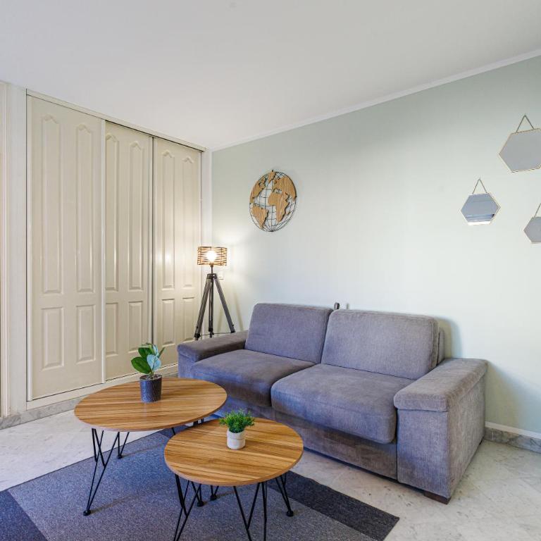 Le Victoria, élégant T2 au bord des plages, piscine, sauna - Appartement avec Terrasse - 12