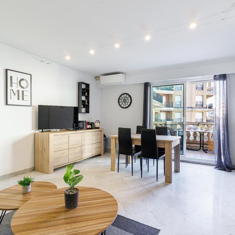 Le Victoria, élégant T2 au bord des plages, piscine, sauna - Appartement avec Terrasse - 3