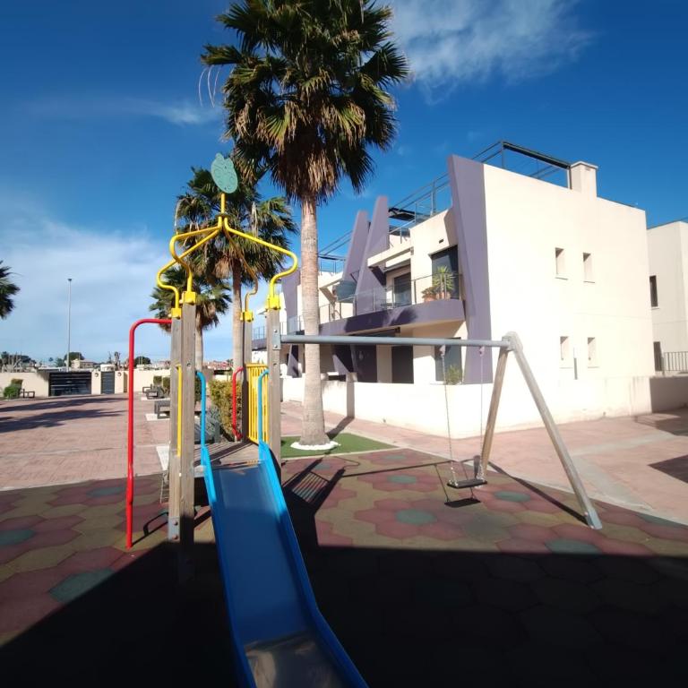 Luxury-Beach-Pool-Roof Terrace-El Mojon PMT30 - Family Two-Bedroom Apartment with View - 16