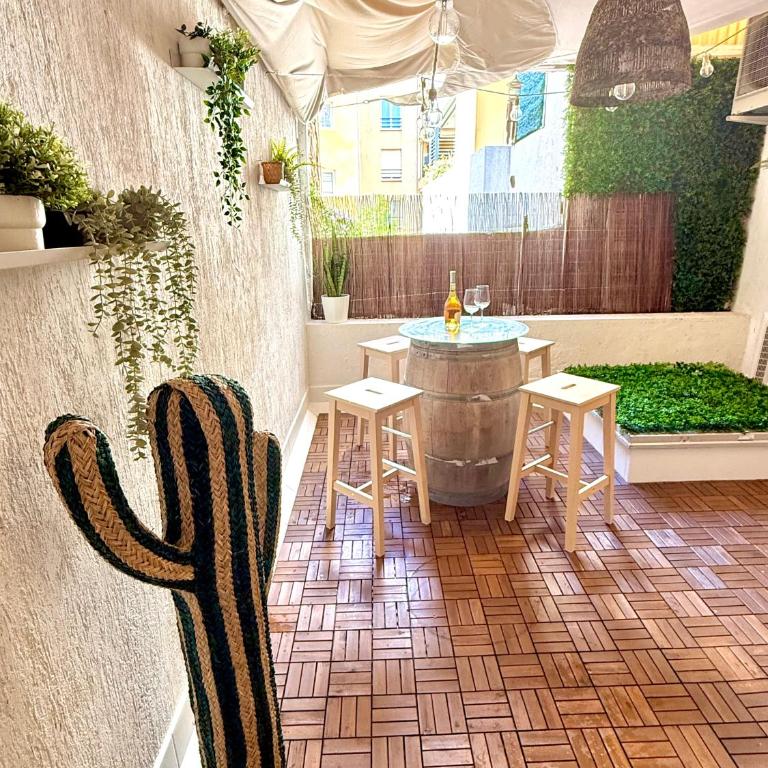 "Le Nid Douillet" 6 personnes de 60m2 au coeur de ville avec terrasse, parking gratuit - Two-Bedroom Apartment - 18
