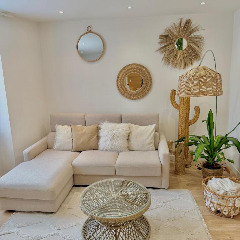 "Le Nid Douillet" 6 personnes de 60m2 au coeur de ville avec terrasse, parking gratuit - Two-Bedroom Apartment - 29